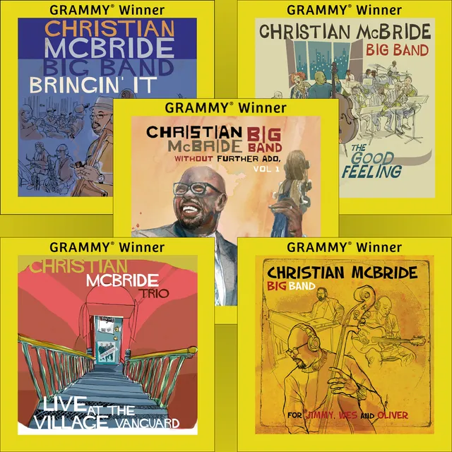 Christian McBride Grammy Bundle 5 LP vinile
