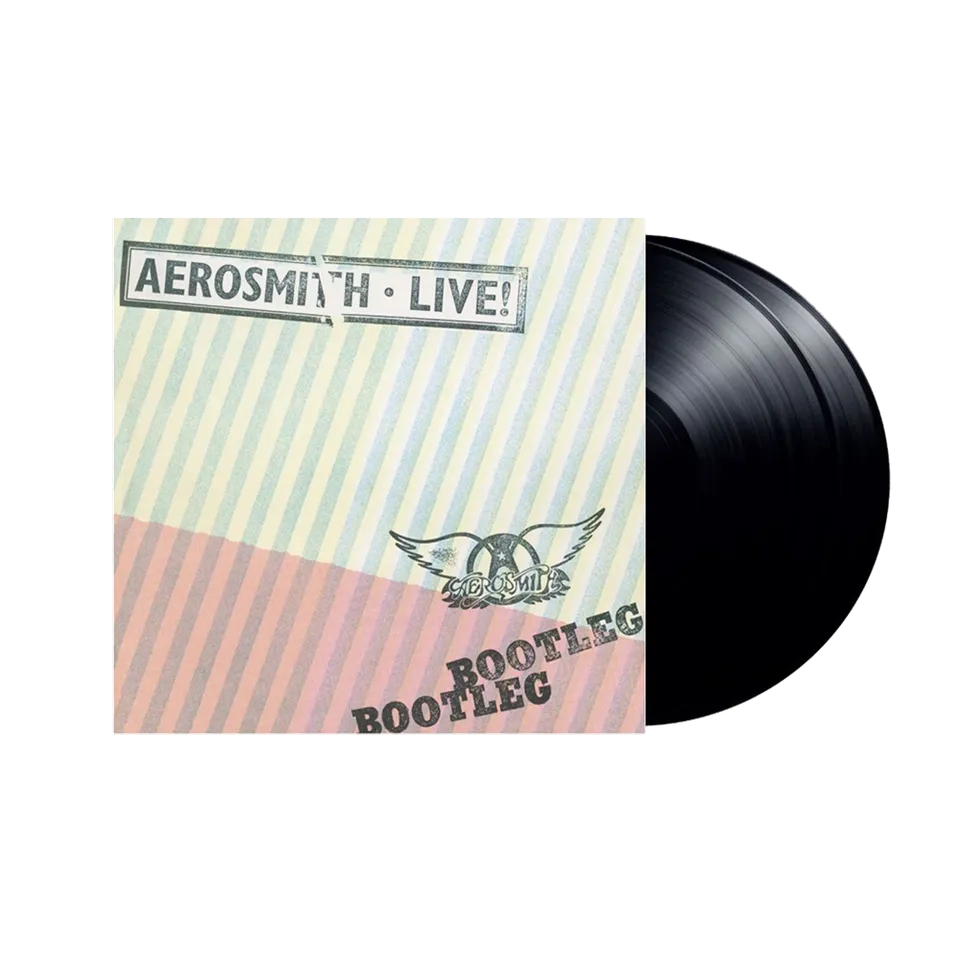 Aerosmith Live! Bootleg doppio LP vinile live 1978