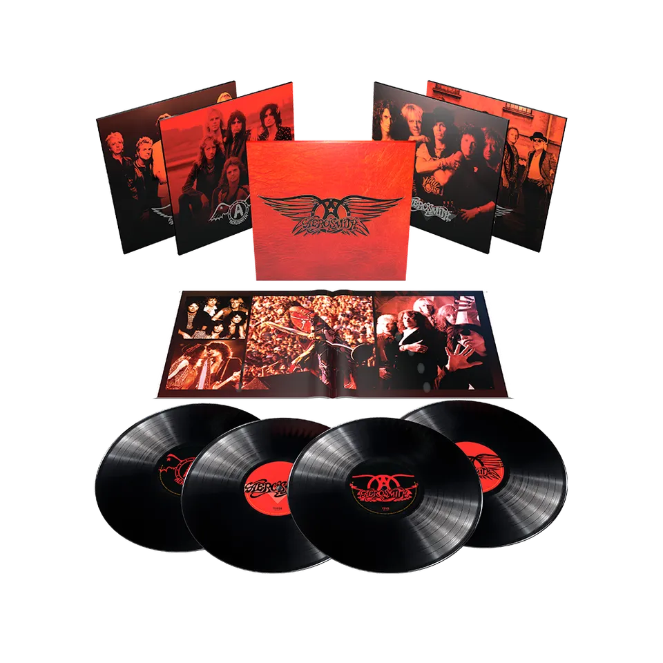 Aerosmith Greatest Hits Deluxe 4LP vinile 180g 44 brani