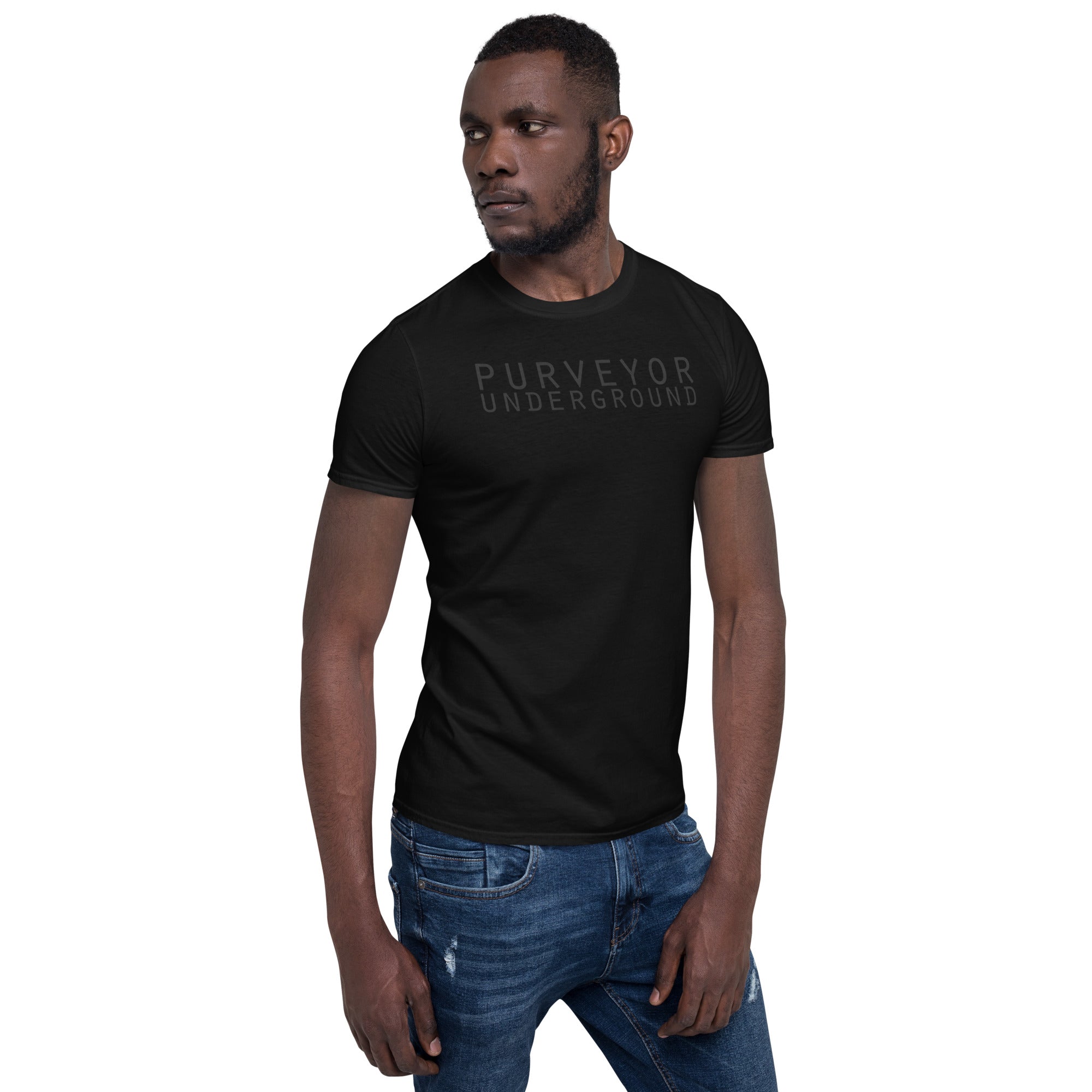 Purveyor Underground Tee t-shirt nera cotone