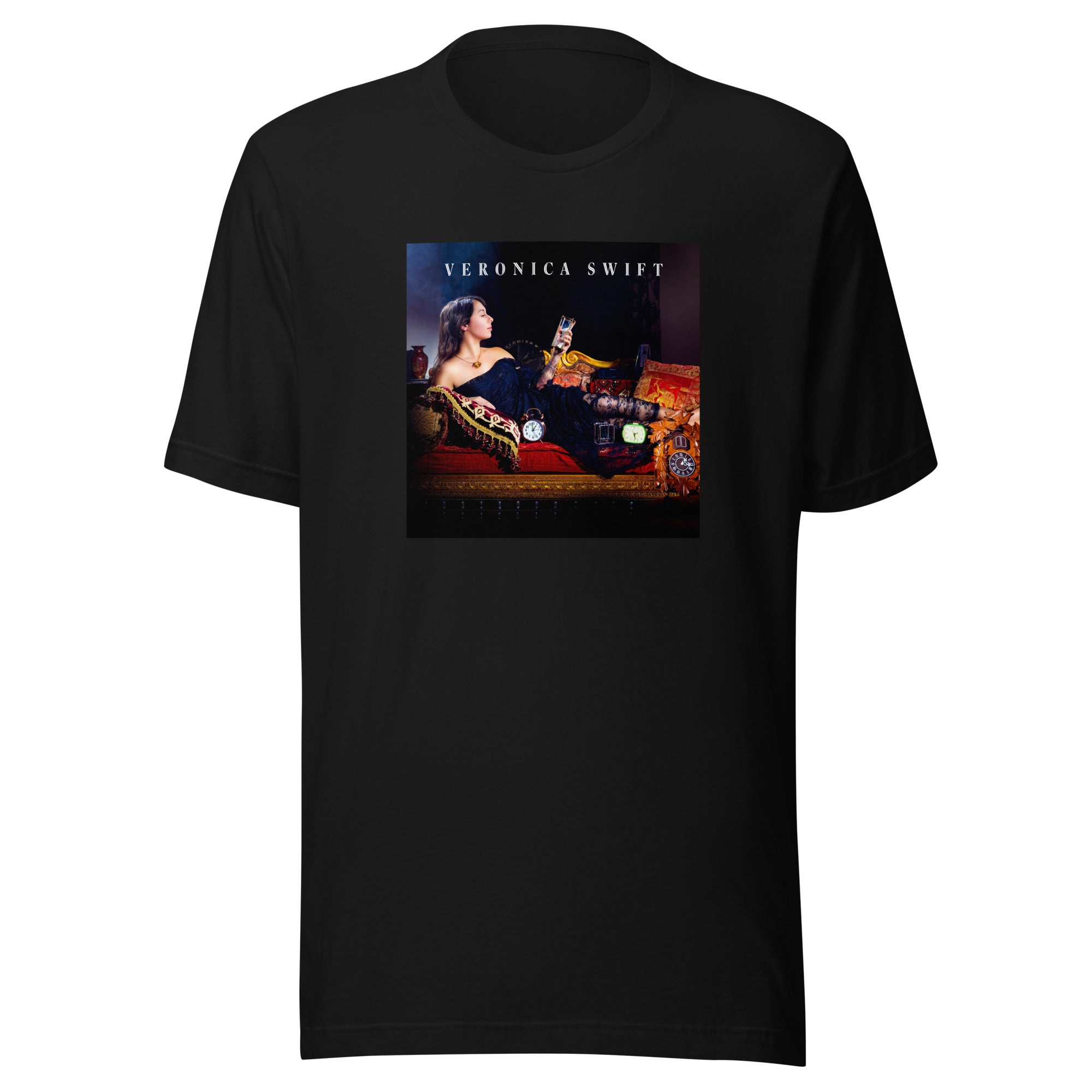 Mack Avenue Veronica Swift Album Cover maglietta nera cotone