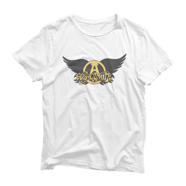 Aerosmith Ruts T-Shirt maglietta bianca cotone
