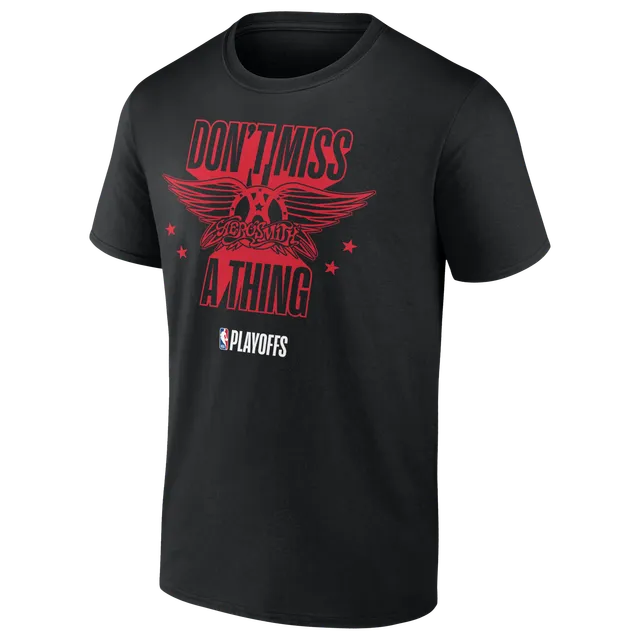 Aerosmith x Fanatics Playoff t-shirt cotone