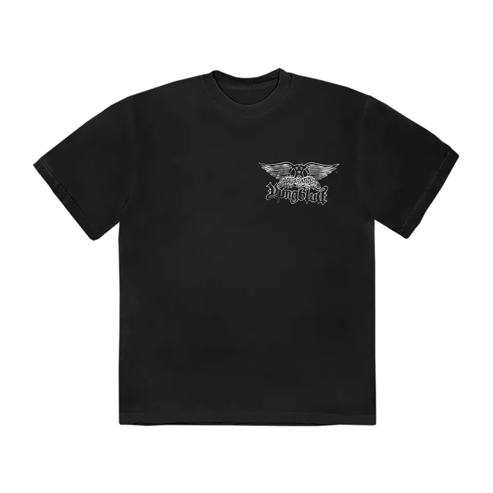 Aerosmith x Yungblud One More Time t-shirt nera