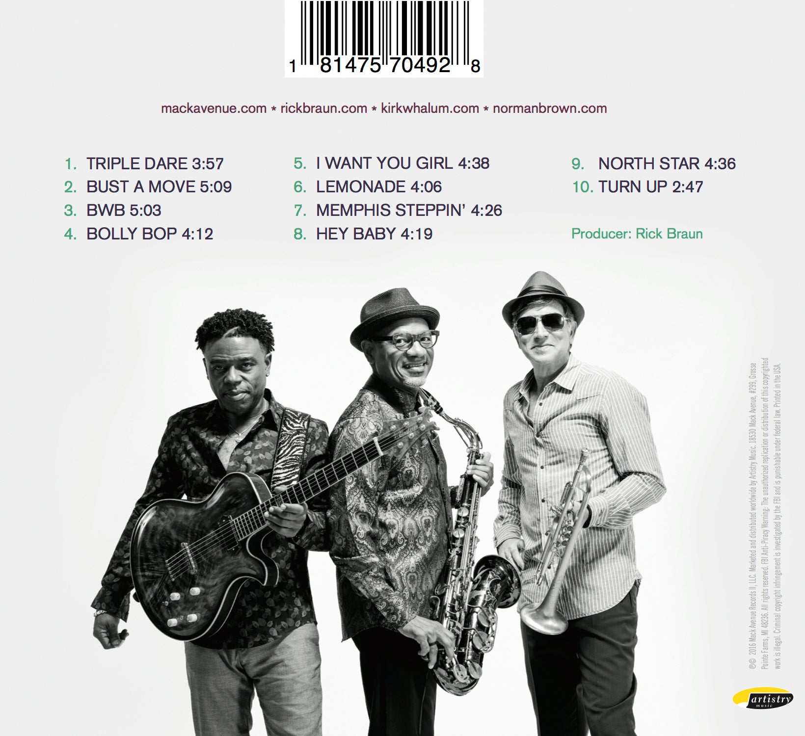 Mack Avenue BWB BWB CD smooth jazz