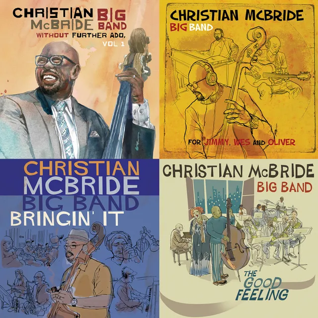 Christian McBride Big Band bundle 3 CD jazz
