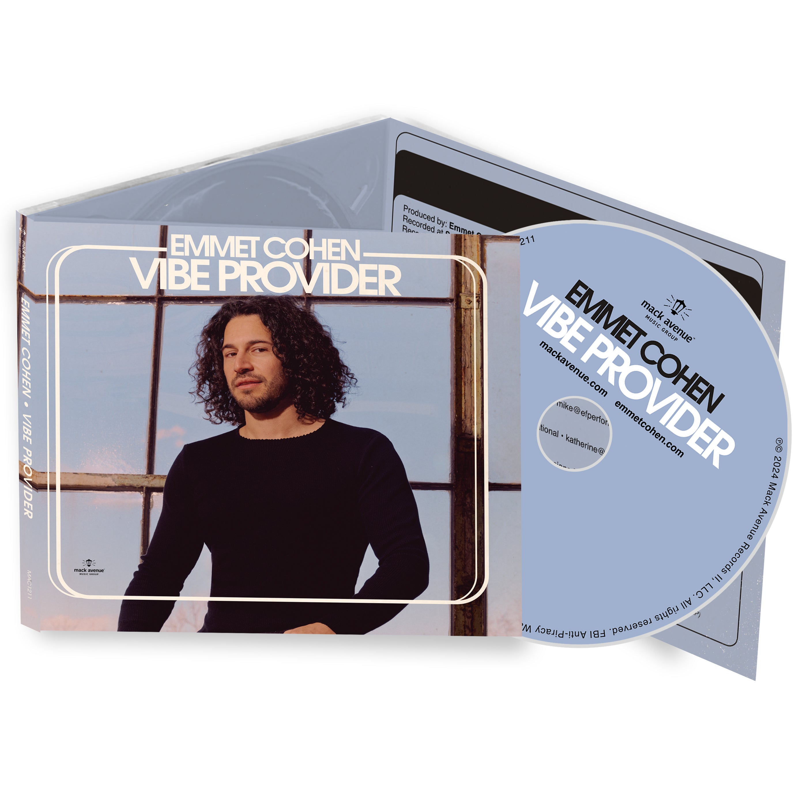 Mack Avenue Emmet Cohen Vibe Provider CD piano jazz