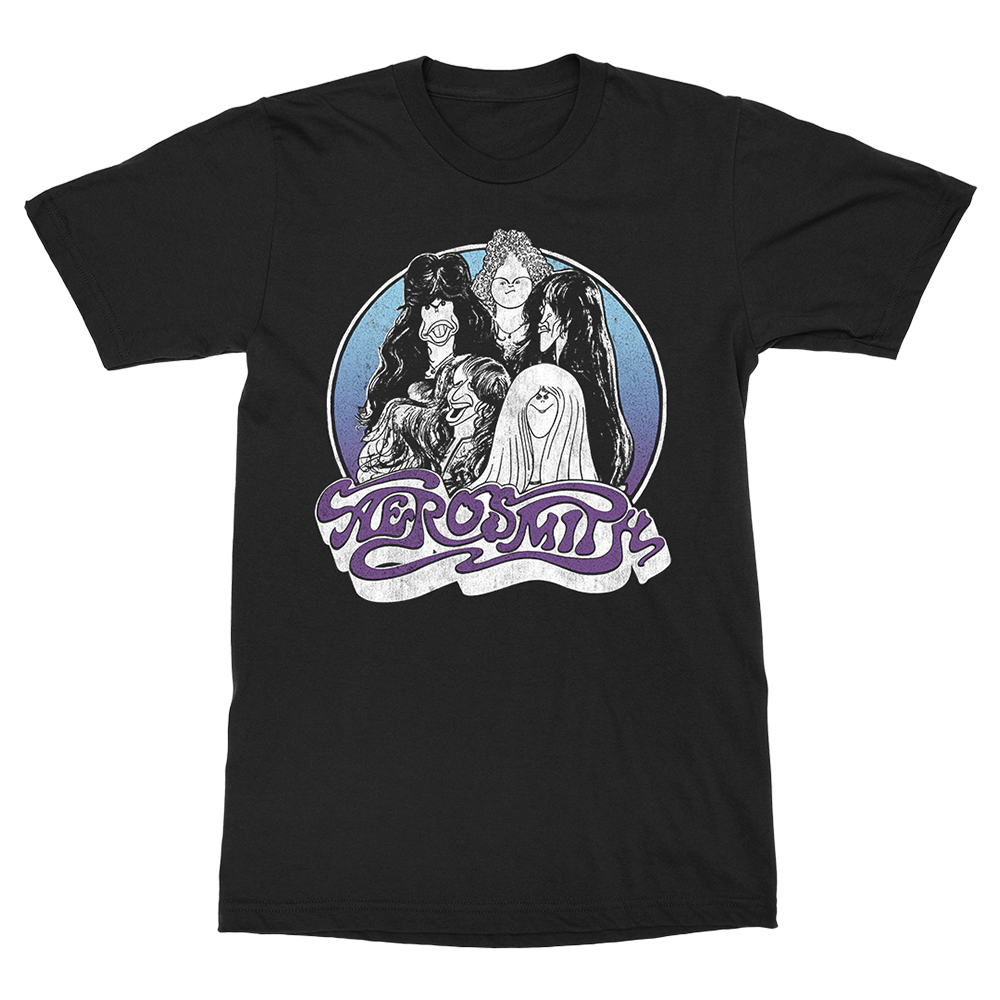 Aerosmith Draw The Line Fenway t-shirt nera concerto