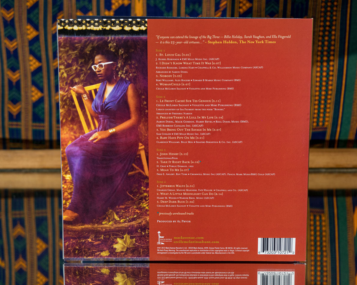 Mack Avenue Cécile McLorin Salvant WomanChild CD jazz vocale