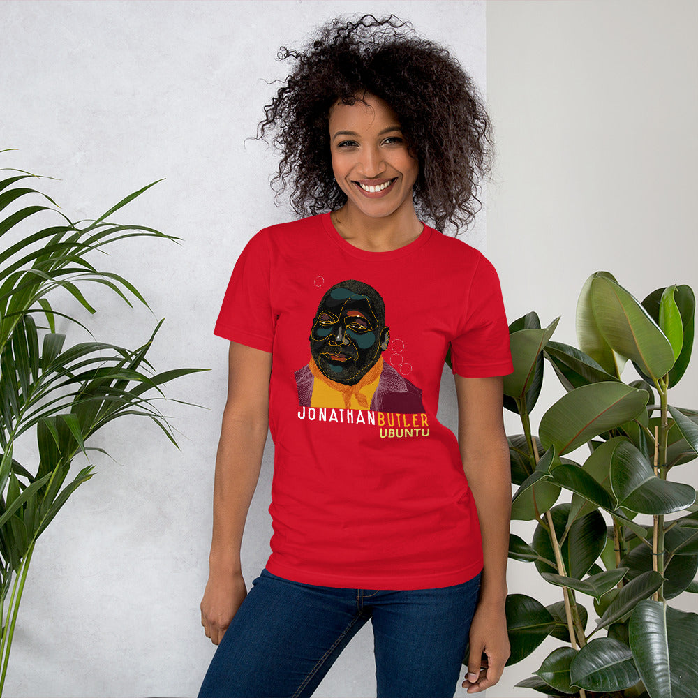 Jonathan Butler Ubuntu maglietta unisex cotone nera
