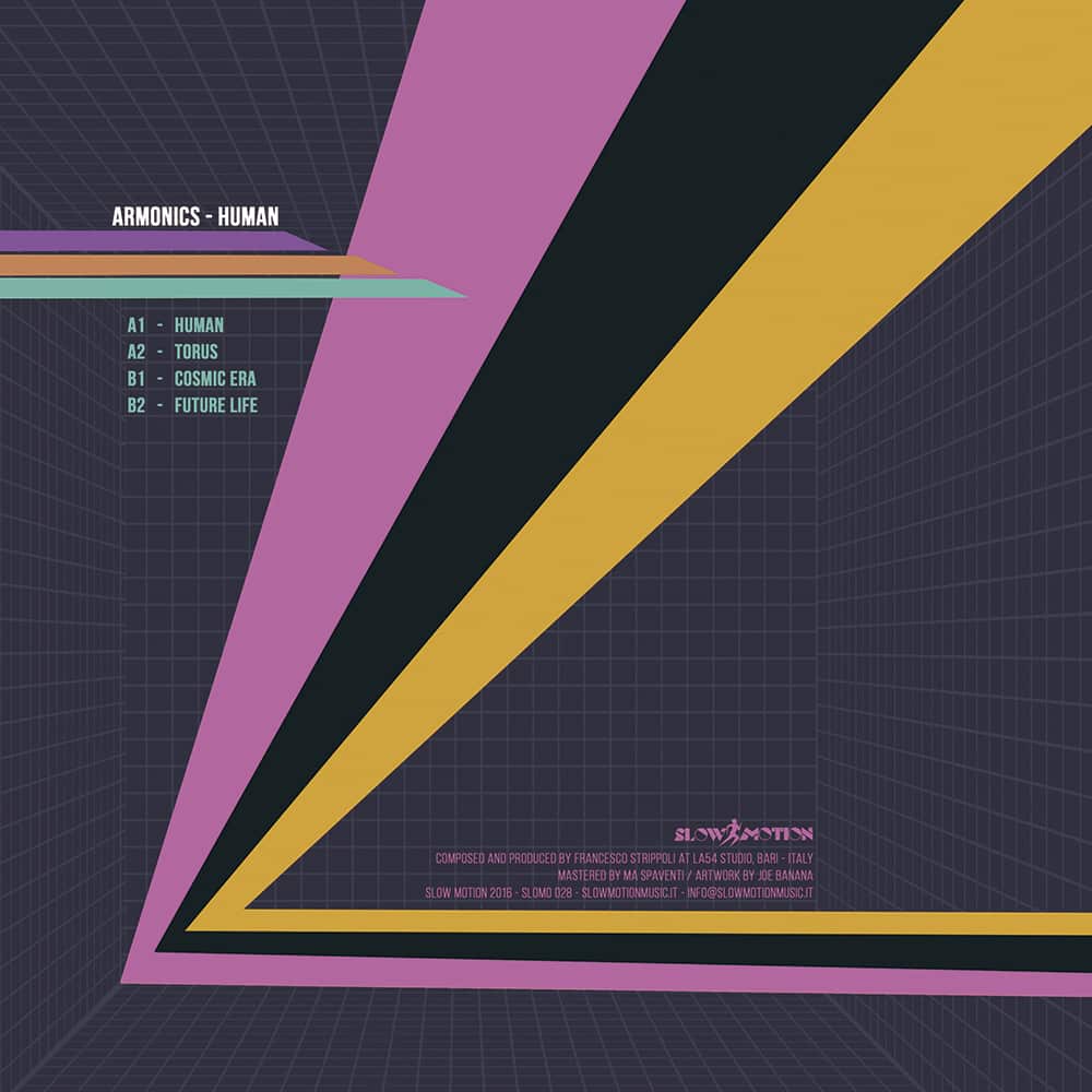Slow Motion Armonics Human vinile EP balearic disco