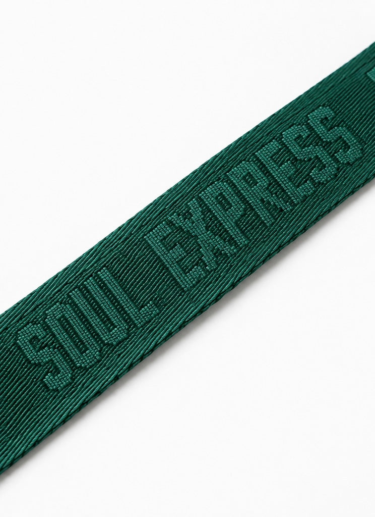 Soul Express Logo lanyard verde jacquard