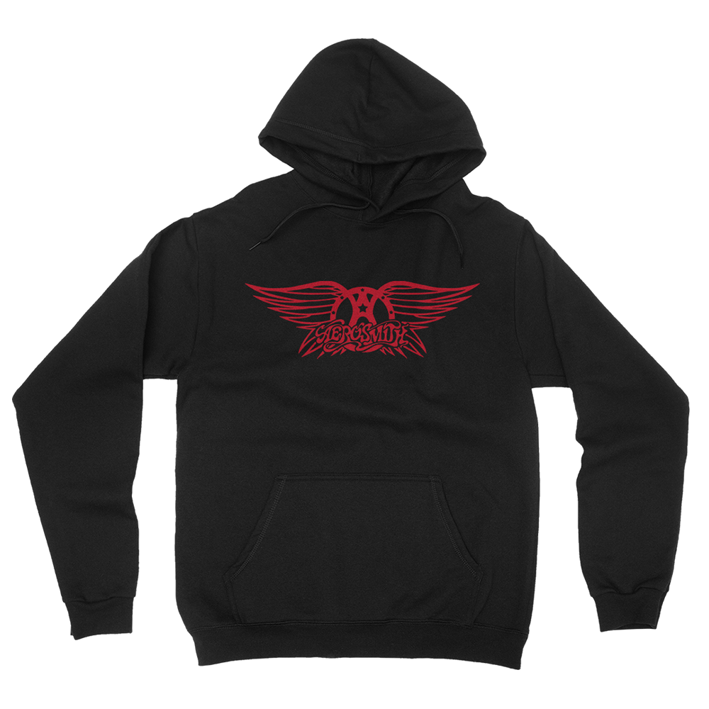 Aerosmith Greatest Hits felpa cappuccio nera unisex