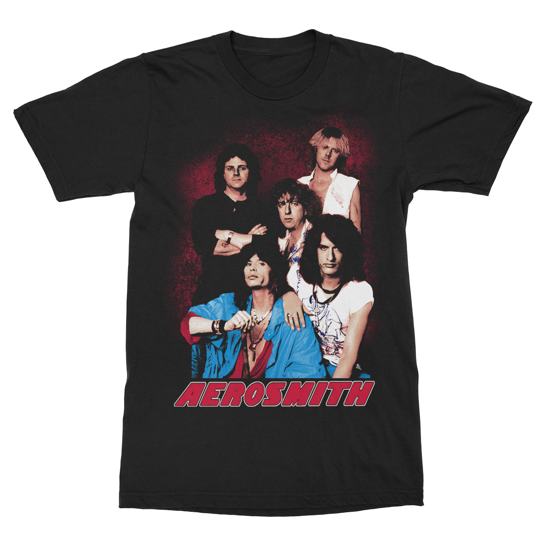 Aerosmith Back In The Saddle maglietta nera tour 1984