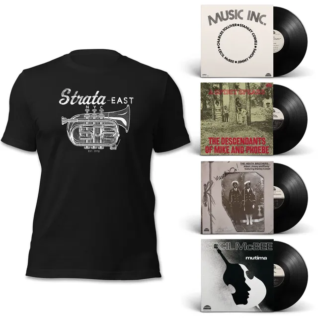 Strata-East LP Fan Bundle 2 vinili 180g + maglietta