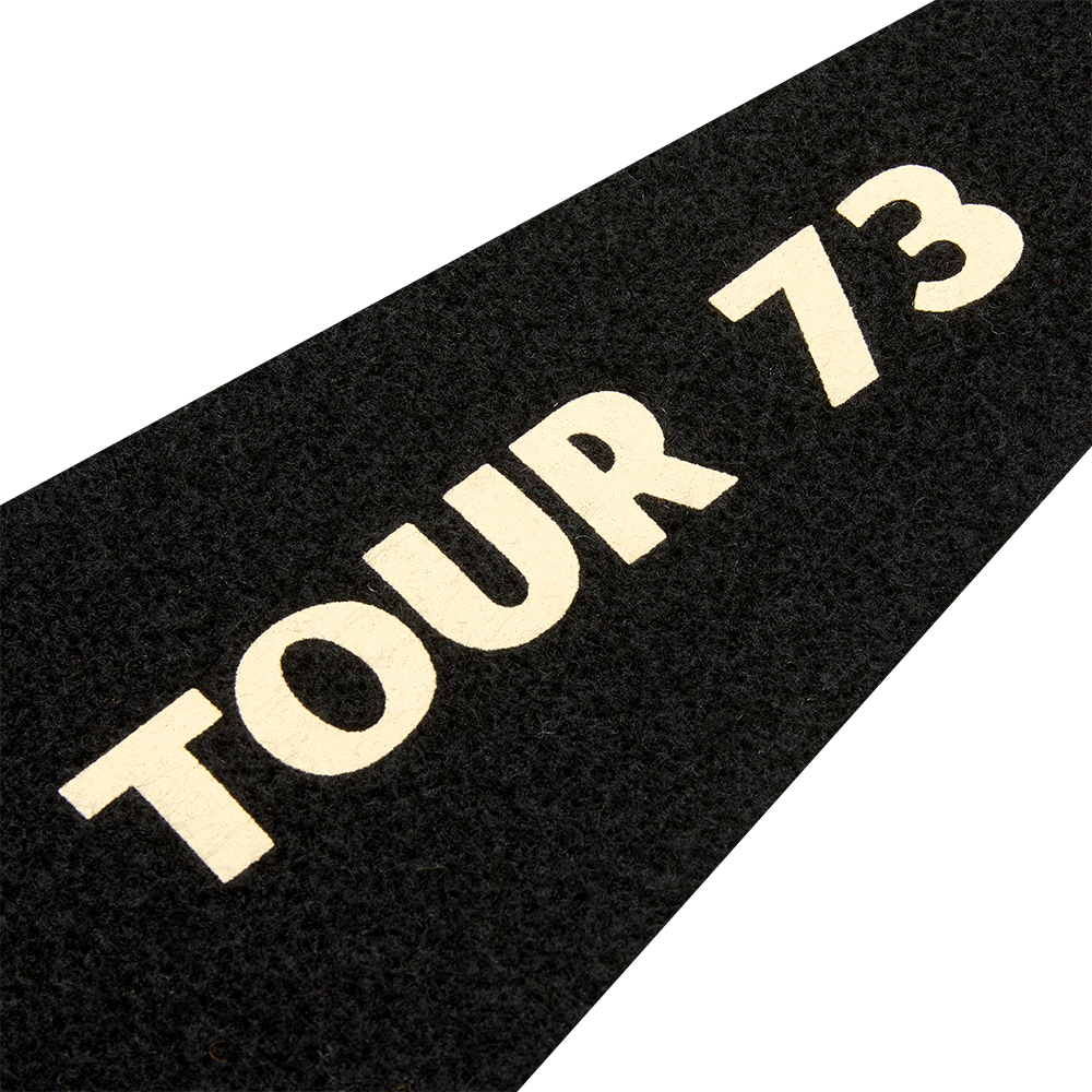 Aerosmith Tour 73 gagliardetto feltro nero 9x27