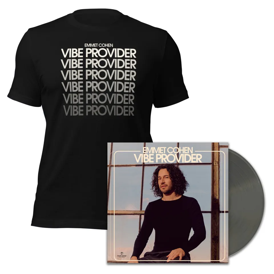 Emmet Cohen Vibe Provider bundle CD vinile maglietta