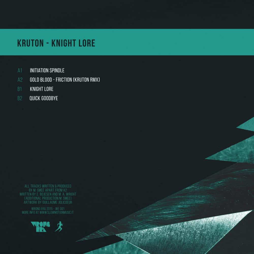 Slow Motion Wrong Era Kruton Knight Lore vinile WE001 EBM