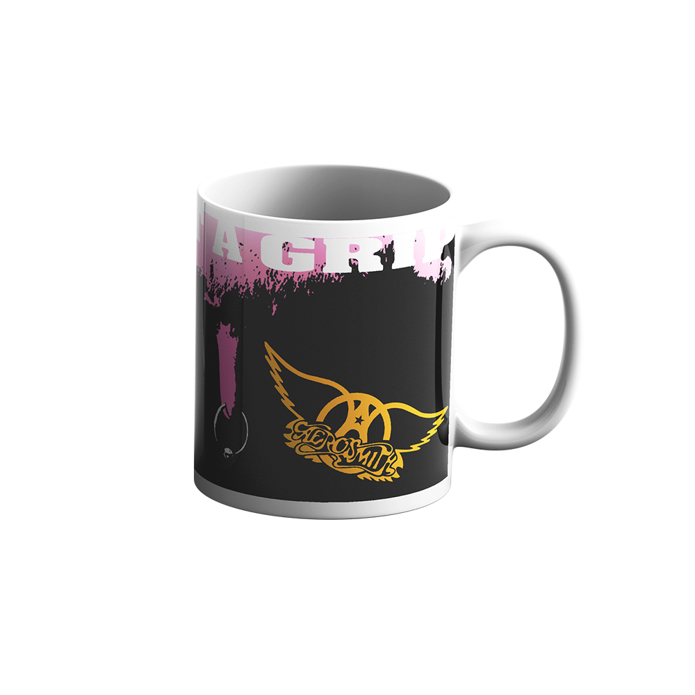 Aerosmith Get A Grip tazza bianca 11oz lavastoviglie