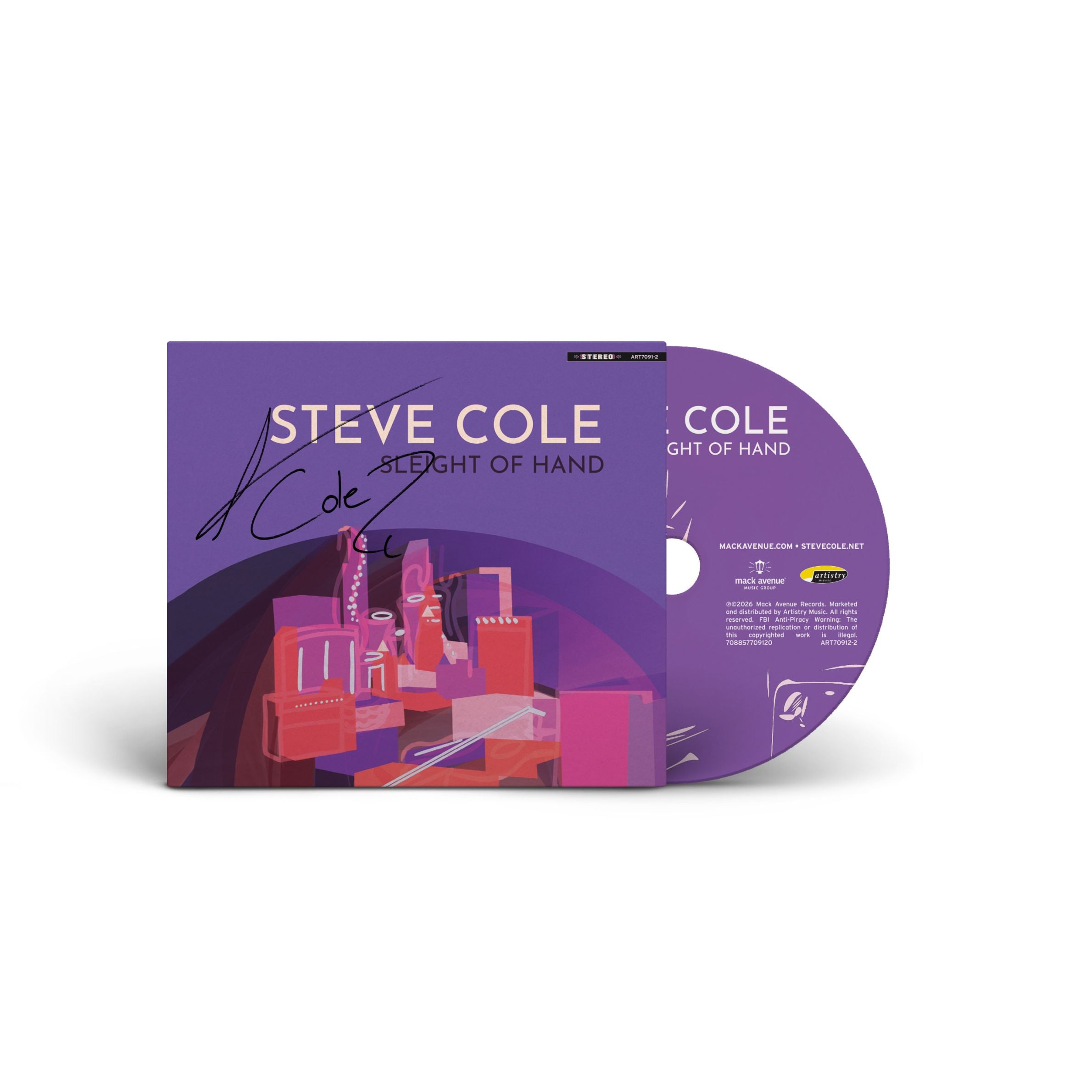 Mack Avenue Steve Cole Sleight of Hand CD