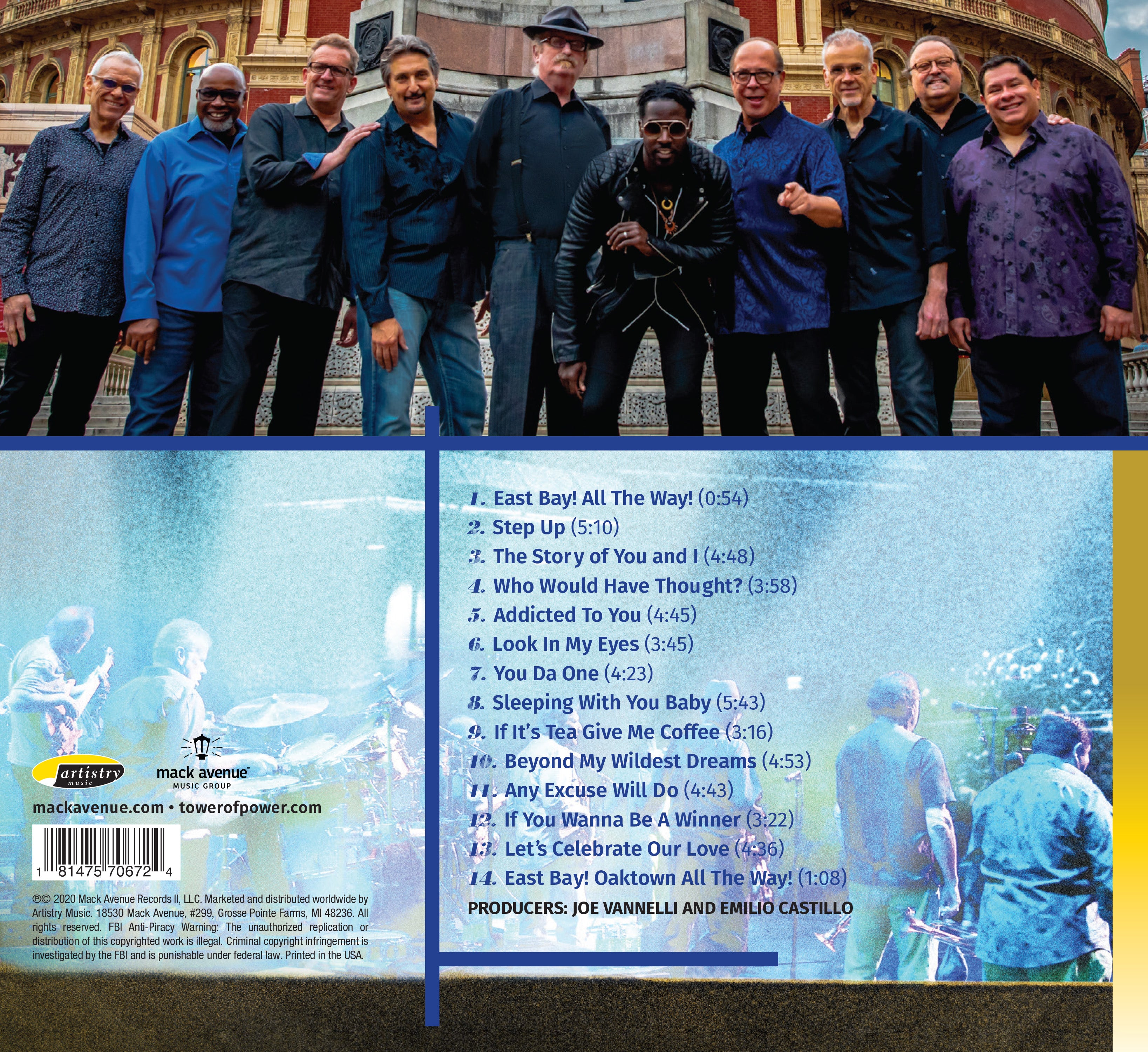 Tower of Power Step Up CD funk soul Artistry