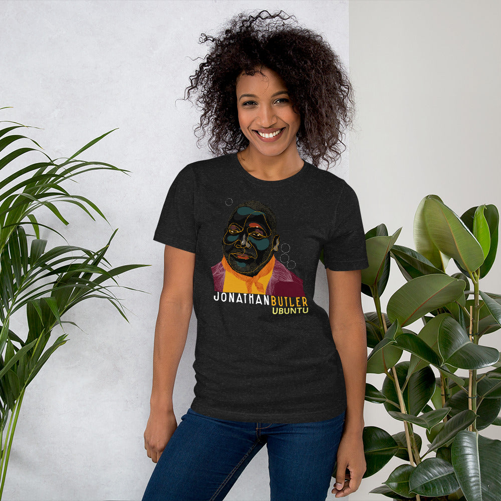 Jonathan Butler Ubuntu maglietta unisex cotone nera