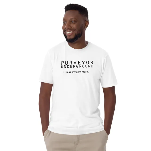Purveyor Underground I Make My Own Music t-shirt cotone