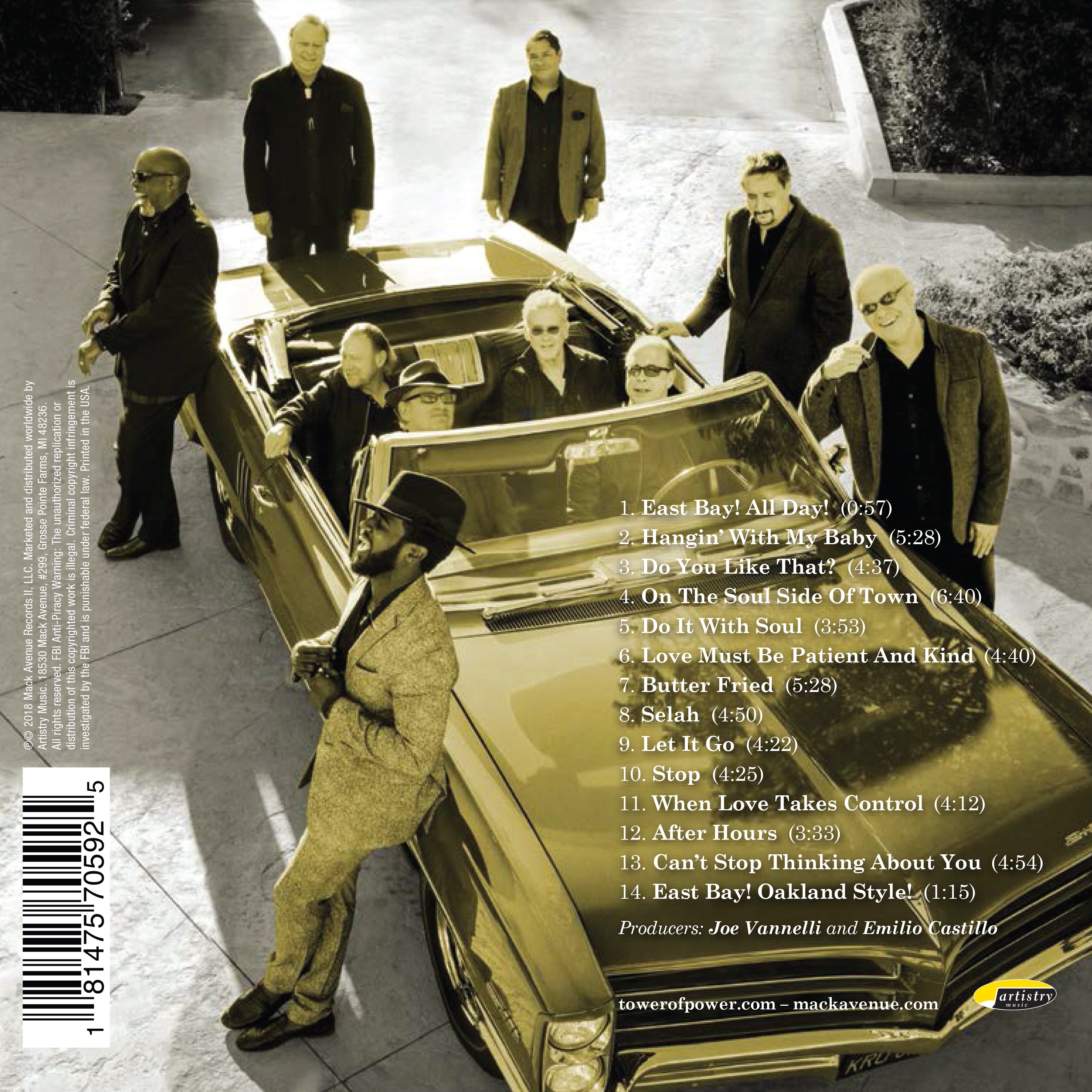 Mack Avenue Tower of Power Soul Side Of Town CD