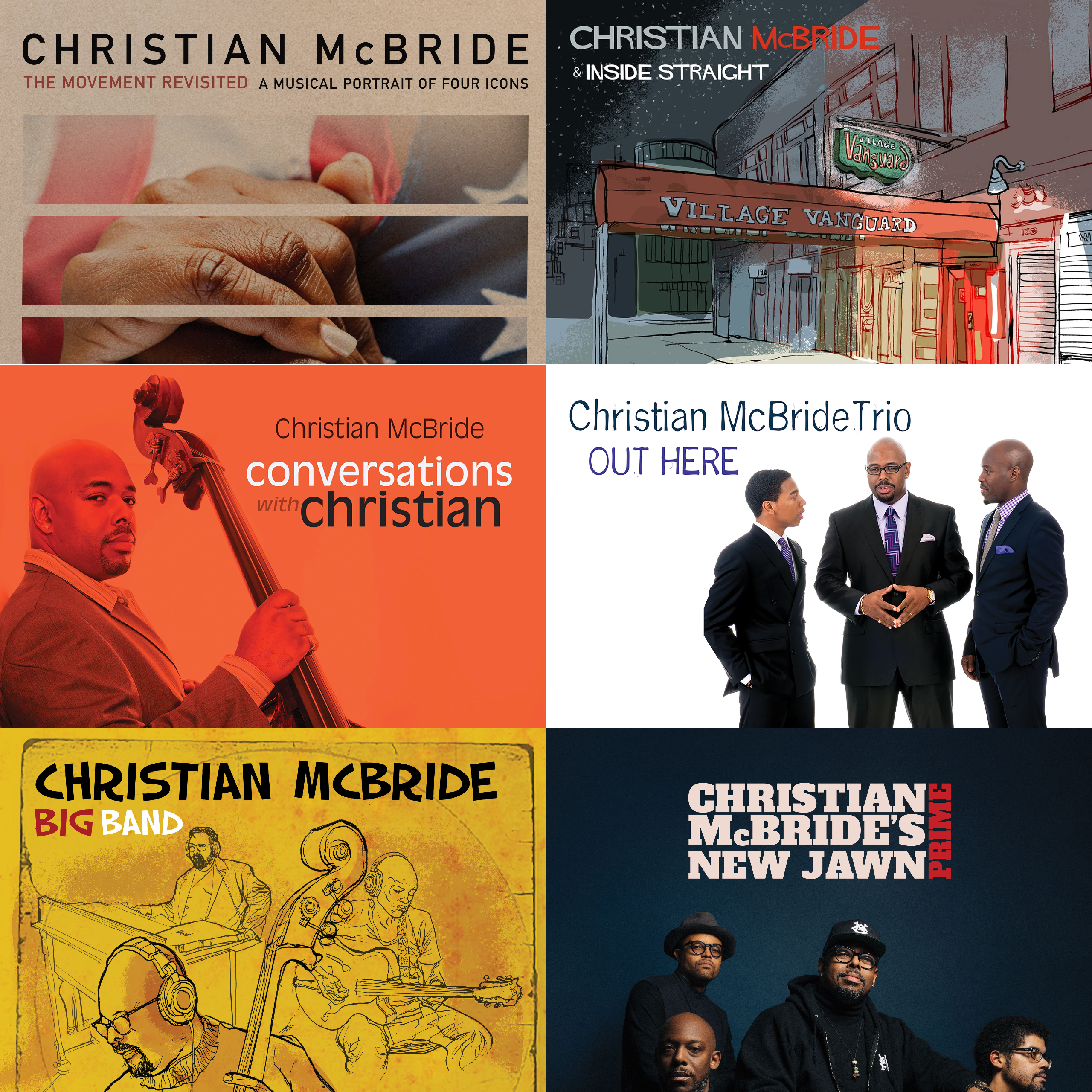 Mack Avenue Ultimate Christian McBride bundle 6 vinili LP jazz