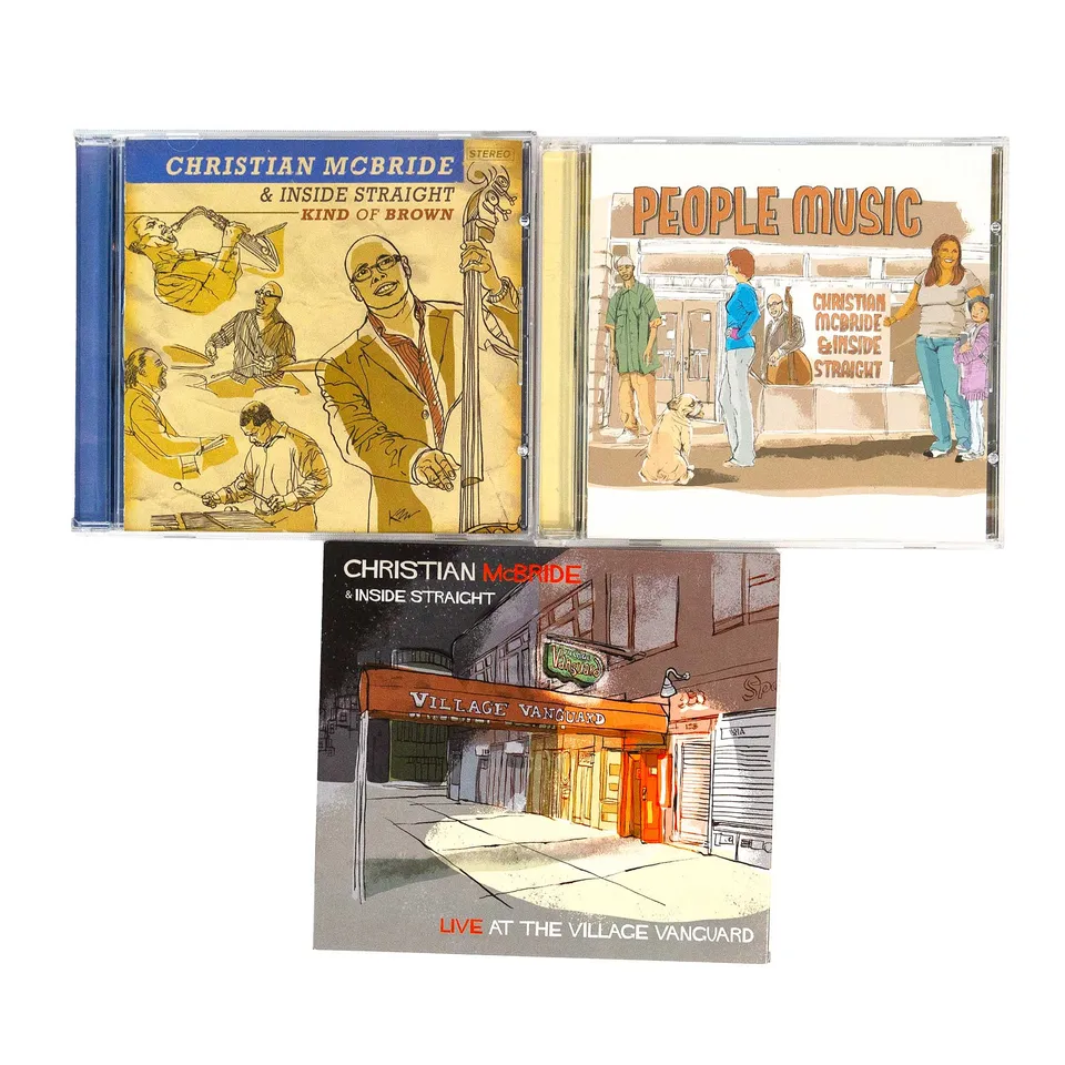 Christian McBride Inside Straight bundle 3 CD live studio