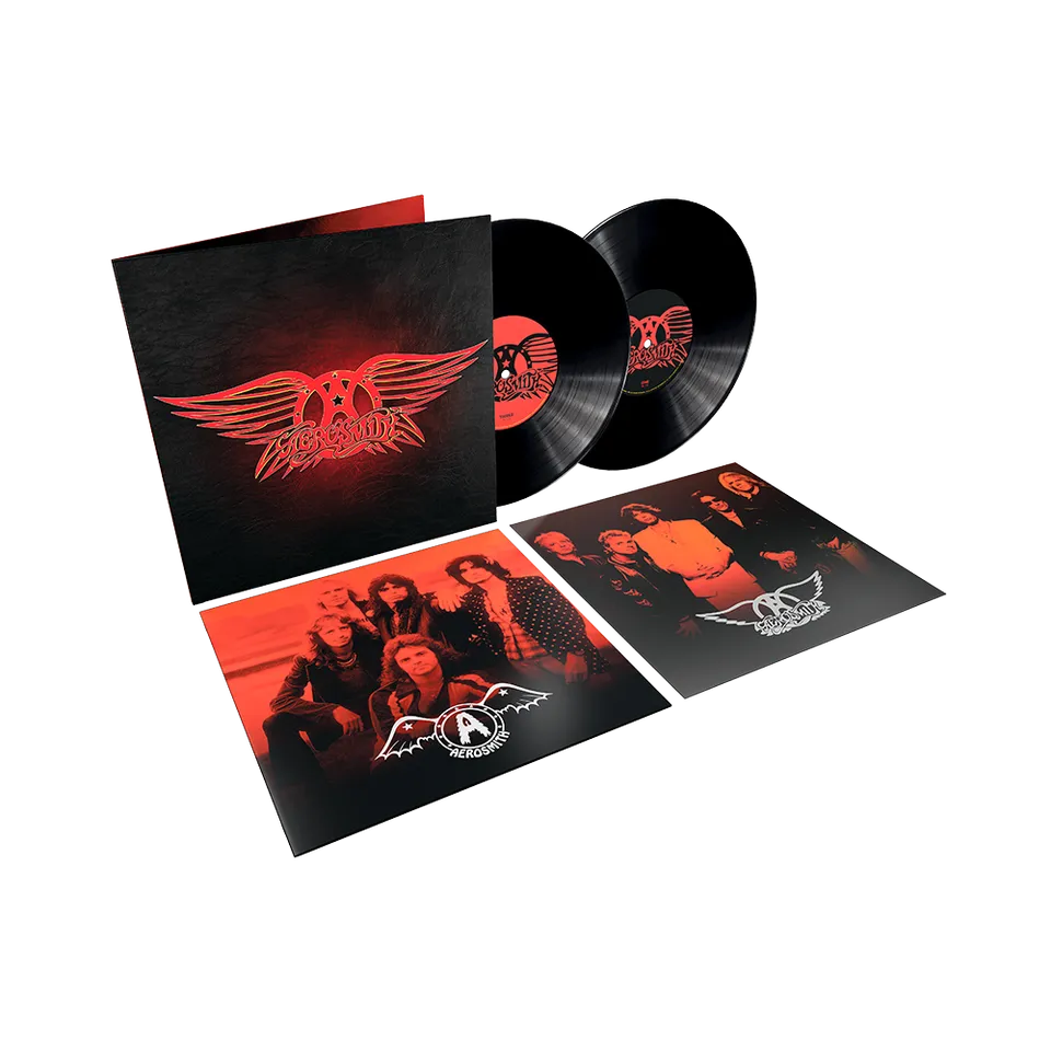 Aerosmith Greatest Hits doppio LP nero edizione limitata numerata