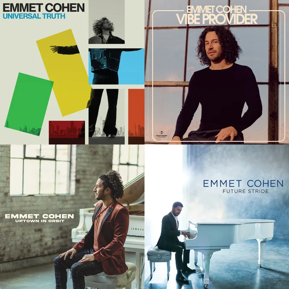 Mack Avenue Ultimate Emmet Cohen bundle 4 CD jazz piano