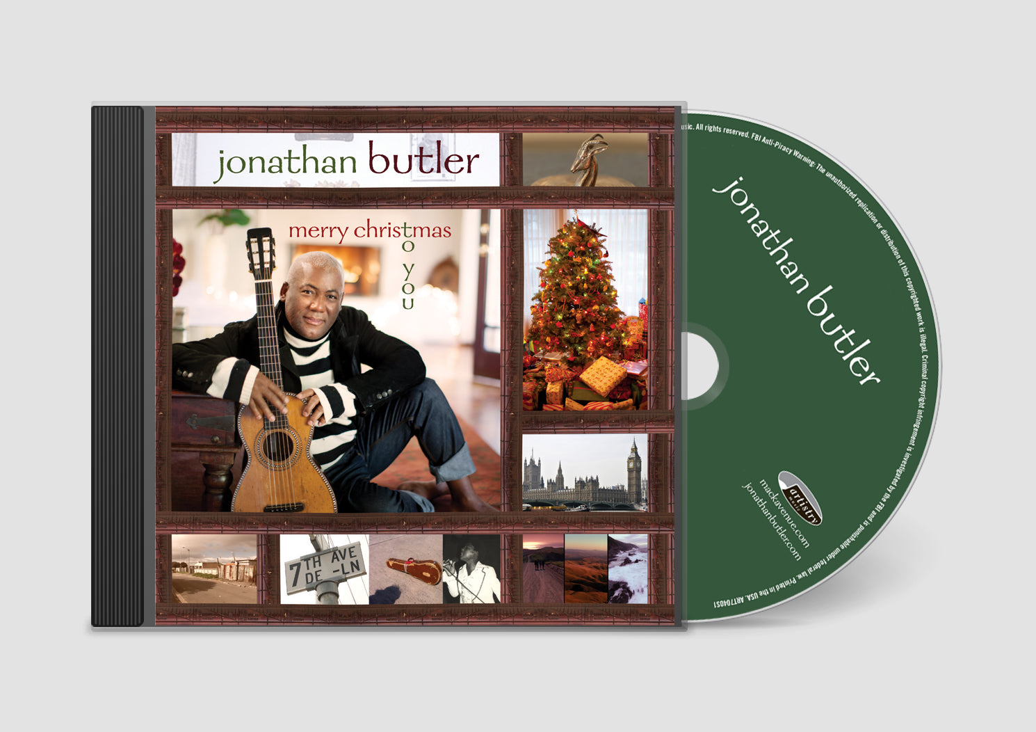 Mack Avenue Jonathan Butler Merry Christmas To You CD natalizio