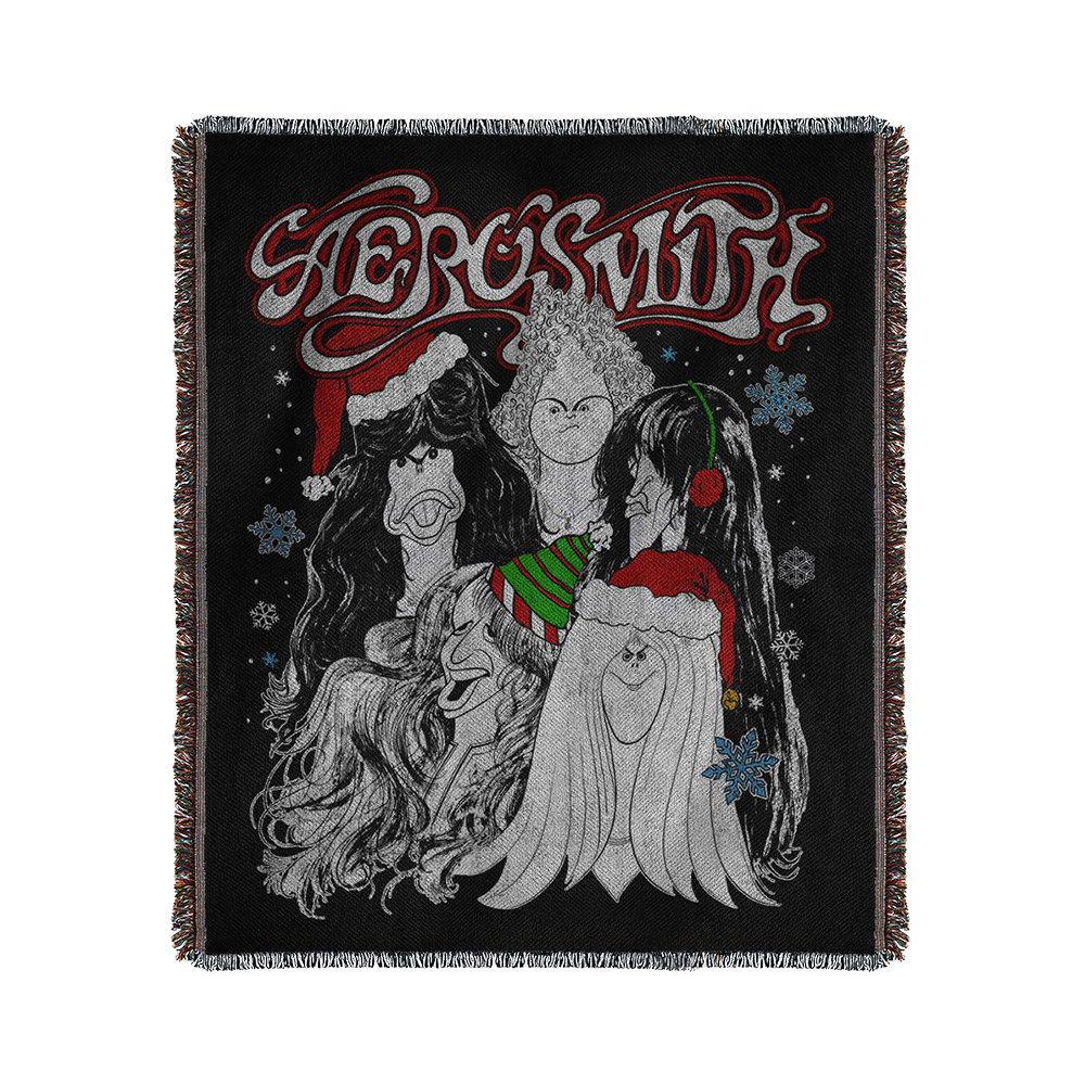Aerosmith Draw The Line coperta natalizia cotone 127cm