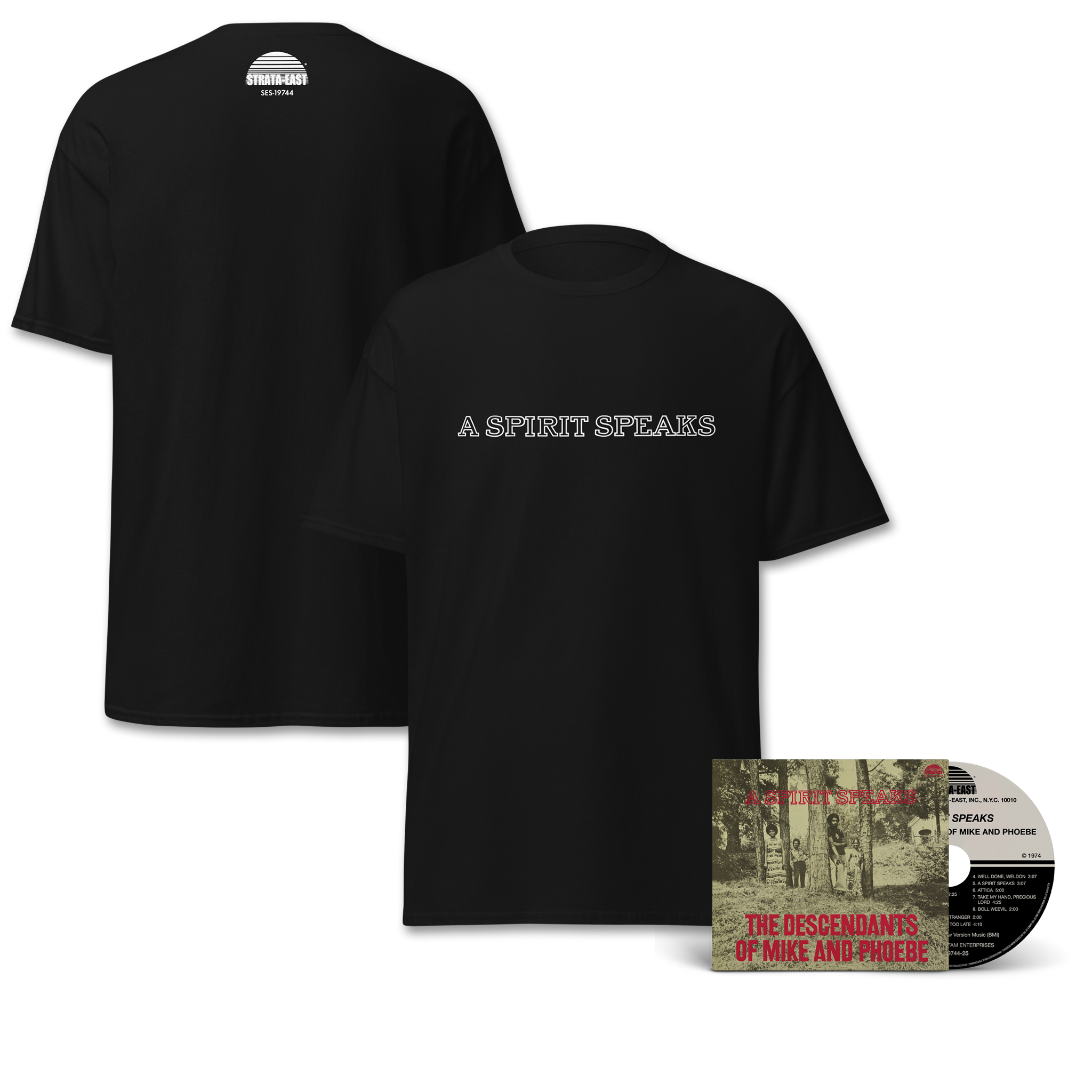 Mack Avenue A Spirit Speaks bundle CD + maglietta cotone