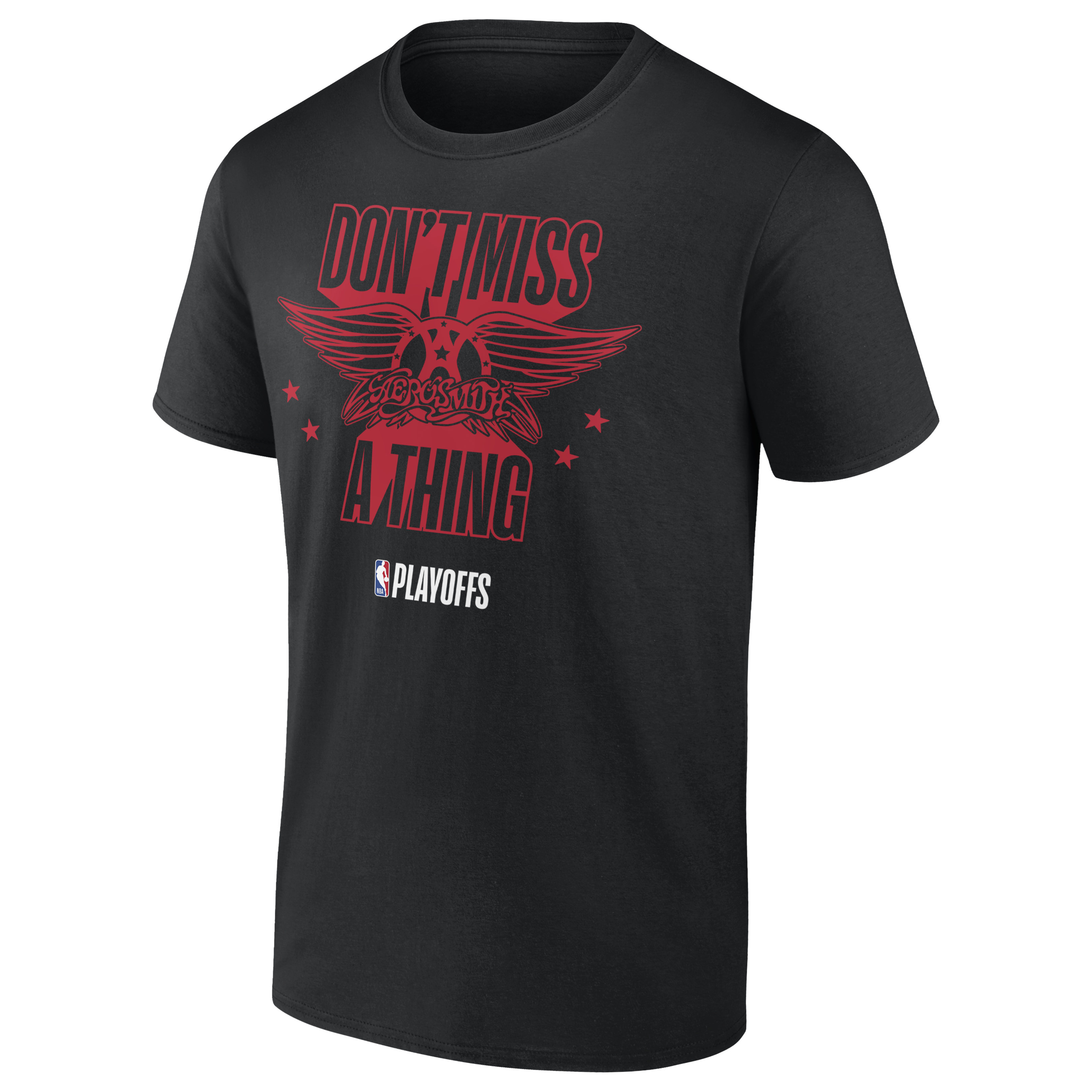 Aerosmith x Fanatics Playoff t-shirt cotone