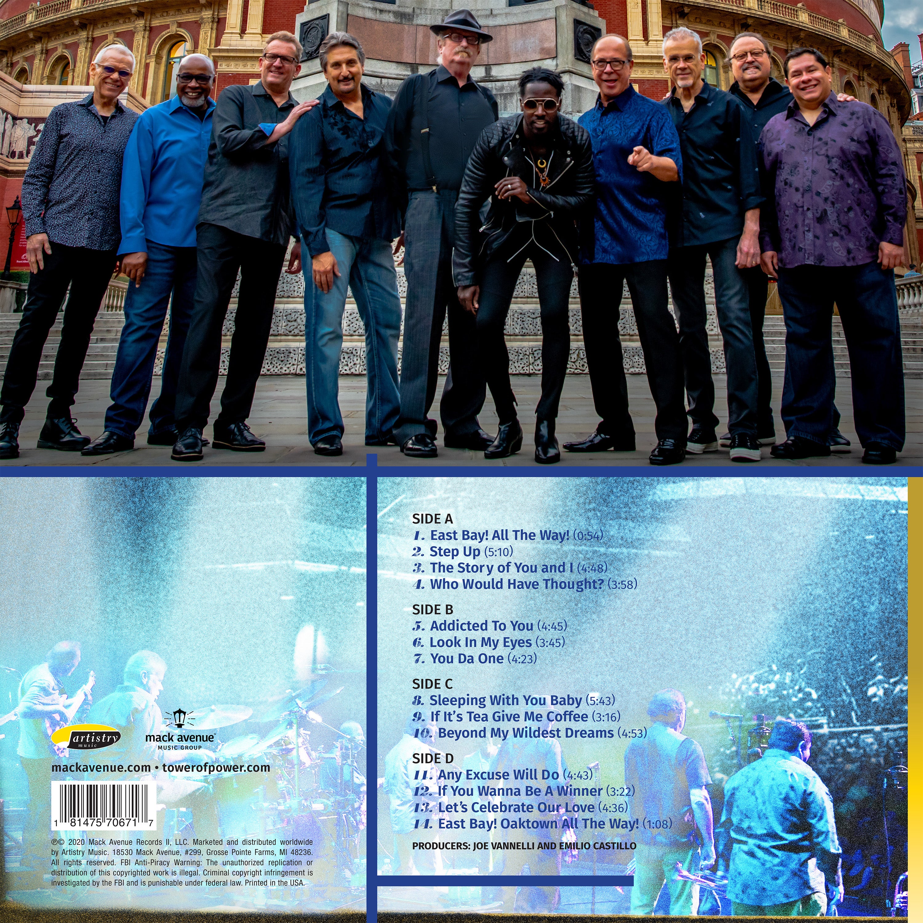 Tower of Power Step Up CD funk soul Artistry