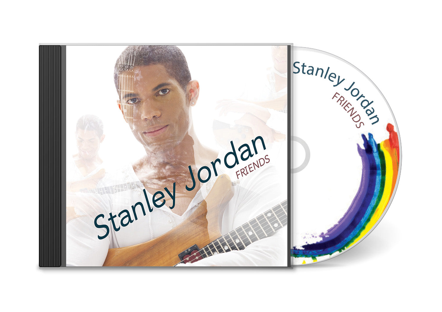 Stanley Jordan Friends CD jazz chitarra