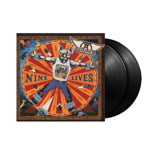 Aerosmith Nine Lives doppio vinile 2LP hard rock