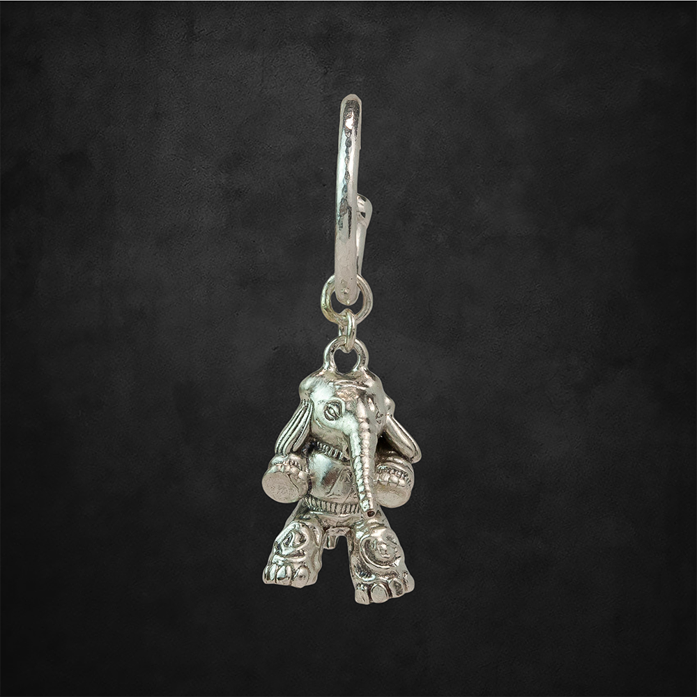 Aerosmith Mr. Trunk orecchino cerchio singolo patina