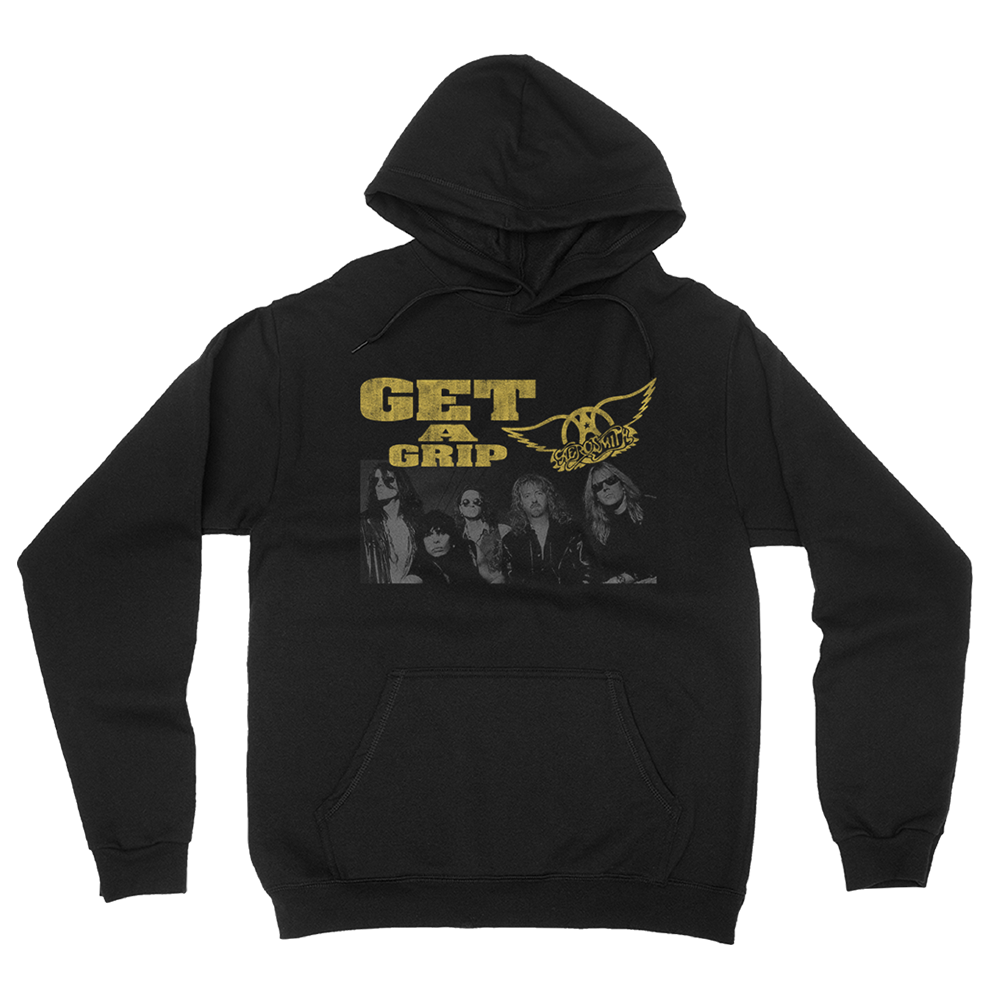 Aerosmith Get A Grip felpa cappuccio nera
