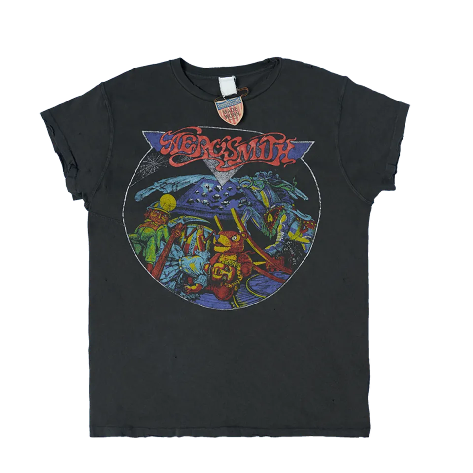 Aerosmith Toys in the Attic maglietta Space cotone