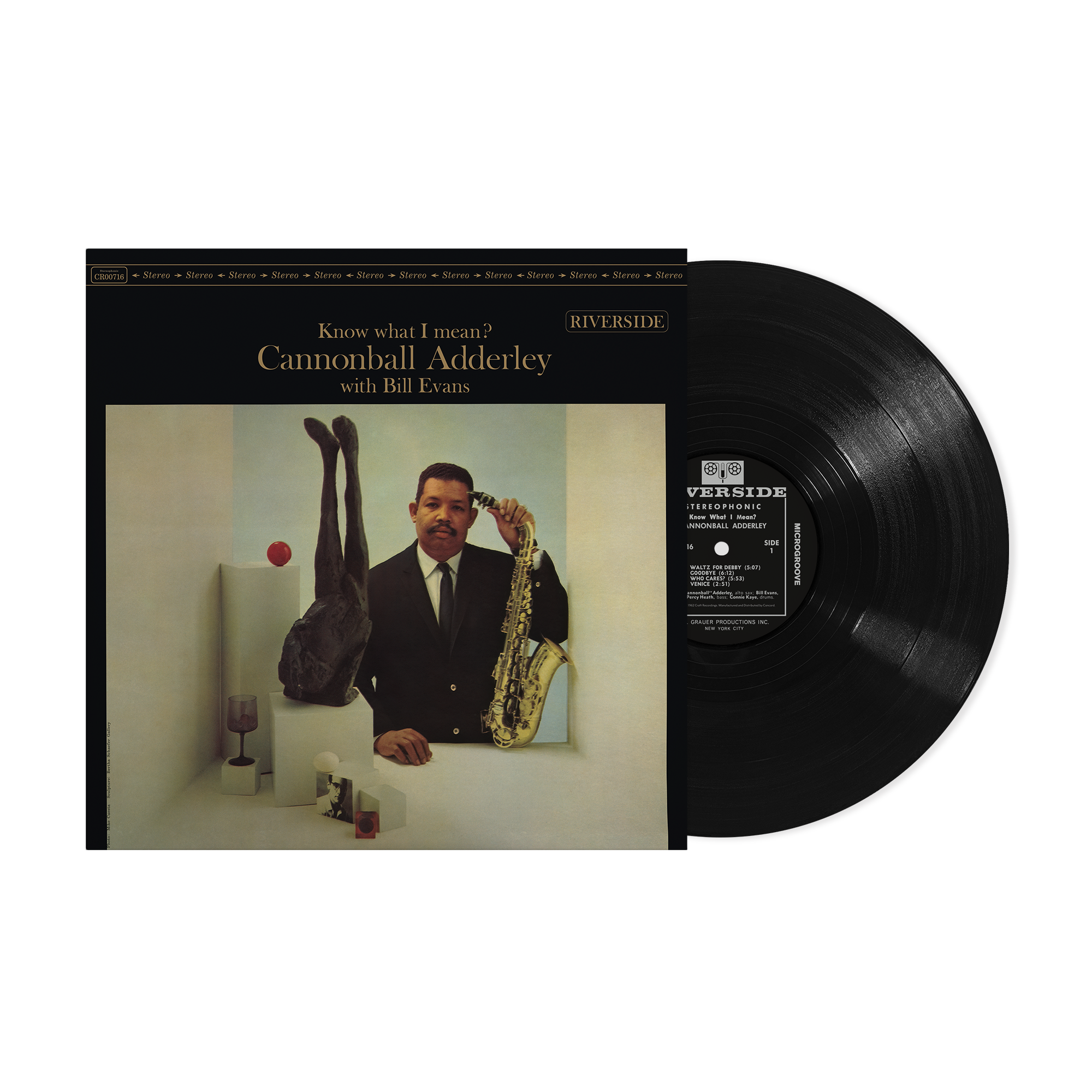 Original Jazz Classics Series Know What I Mean? LP 180g Adderley Evans