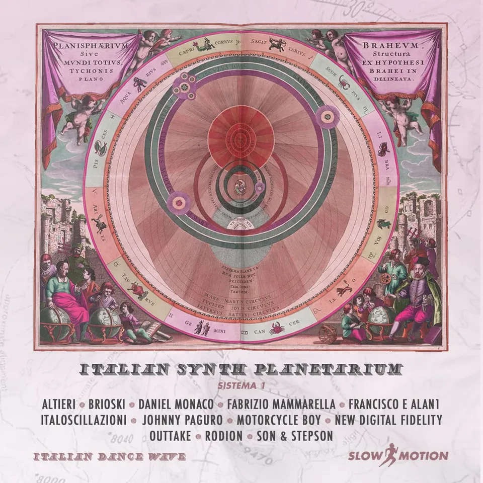 Slow Motion Italian Synth Planetarium Sistema 1 cassetta dance