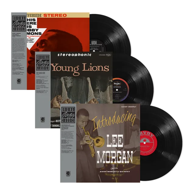 Original Jazz Classics Series Young Lions Morgan Timmons 3 LP 180g