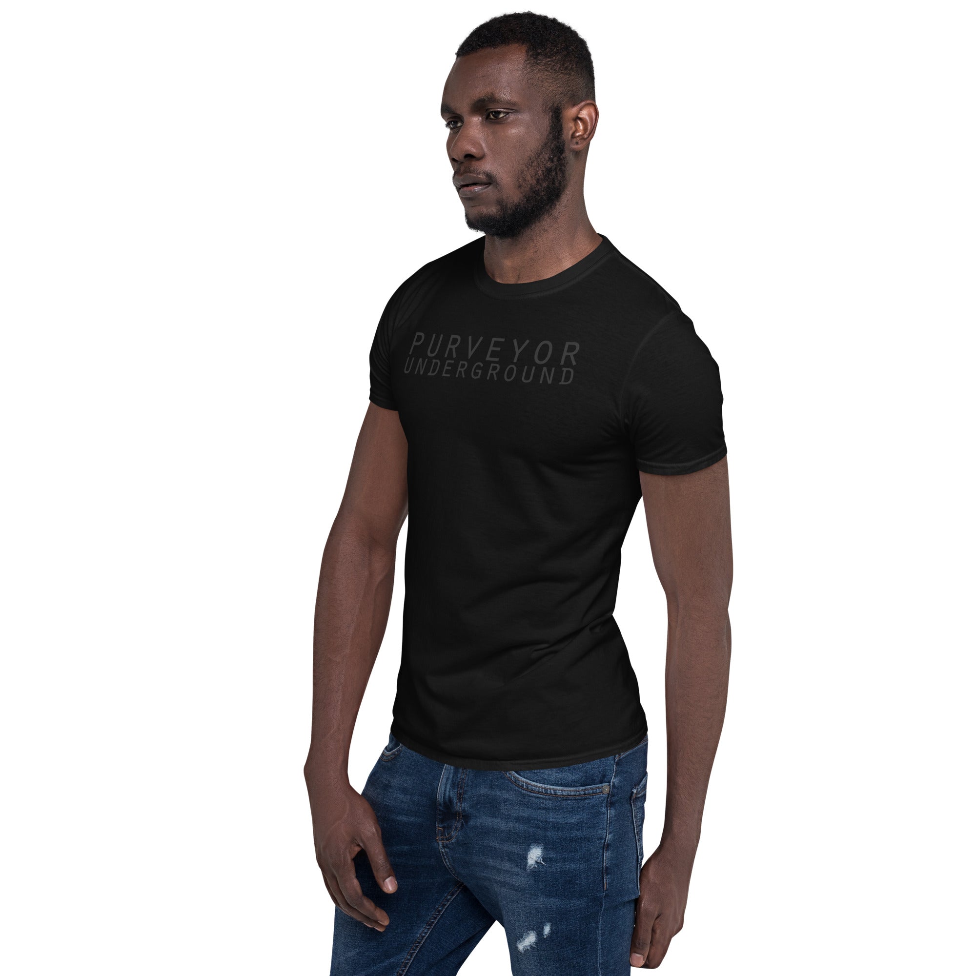 Purveyor Underground Tee t-shirt nera cotone
