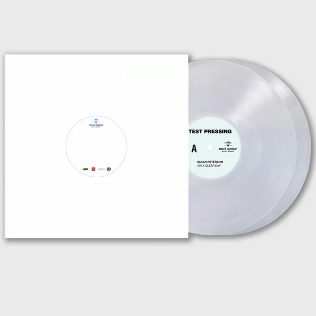 Oscar Peterson On a Clear Day test pressing 2 LP live