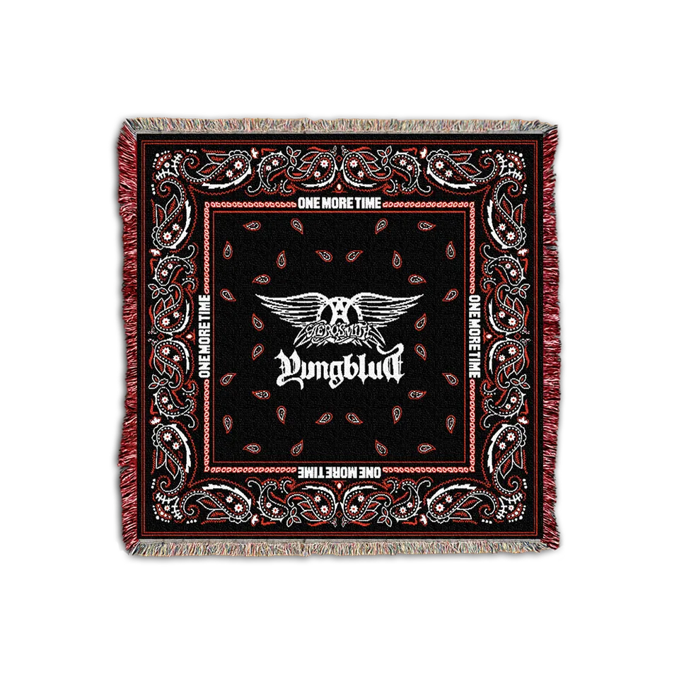 Aerosmith One More Time coperta woven 50x50 pollici