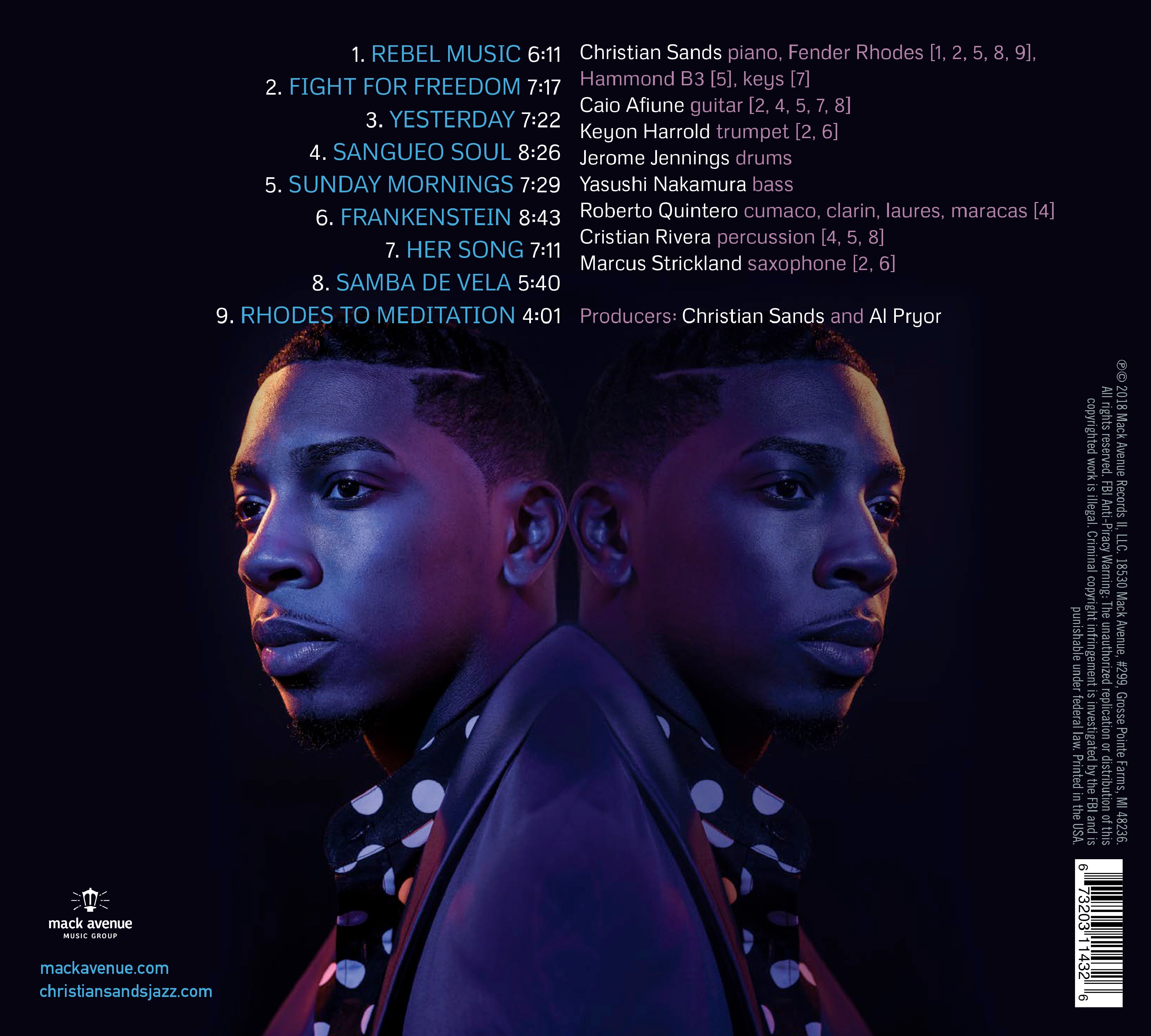 Mack Avenue Christian Sands Facing Dragons CD piano