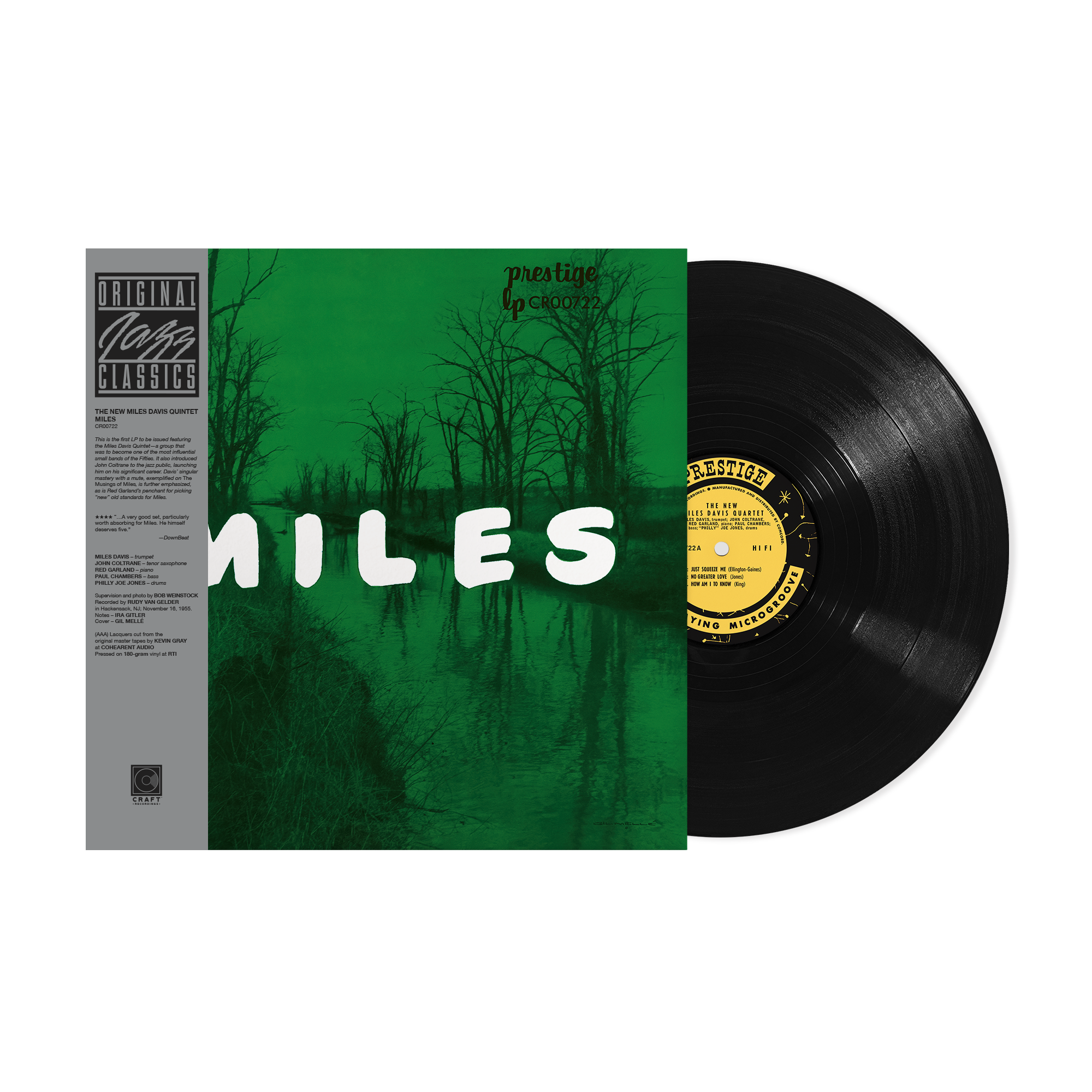 Original Jazz Classics Miles Miles Davis vinile 180g AAA